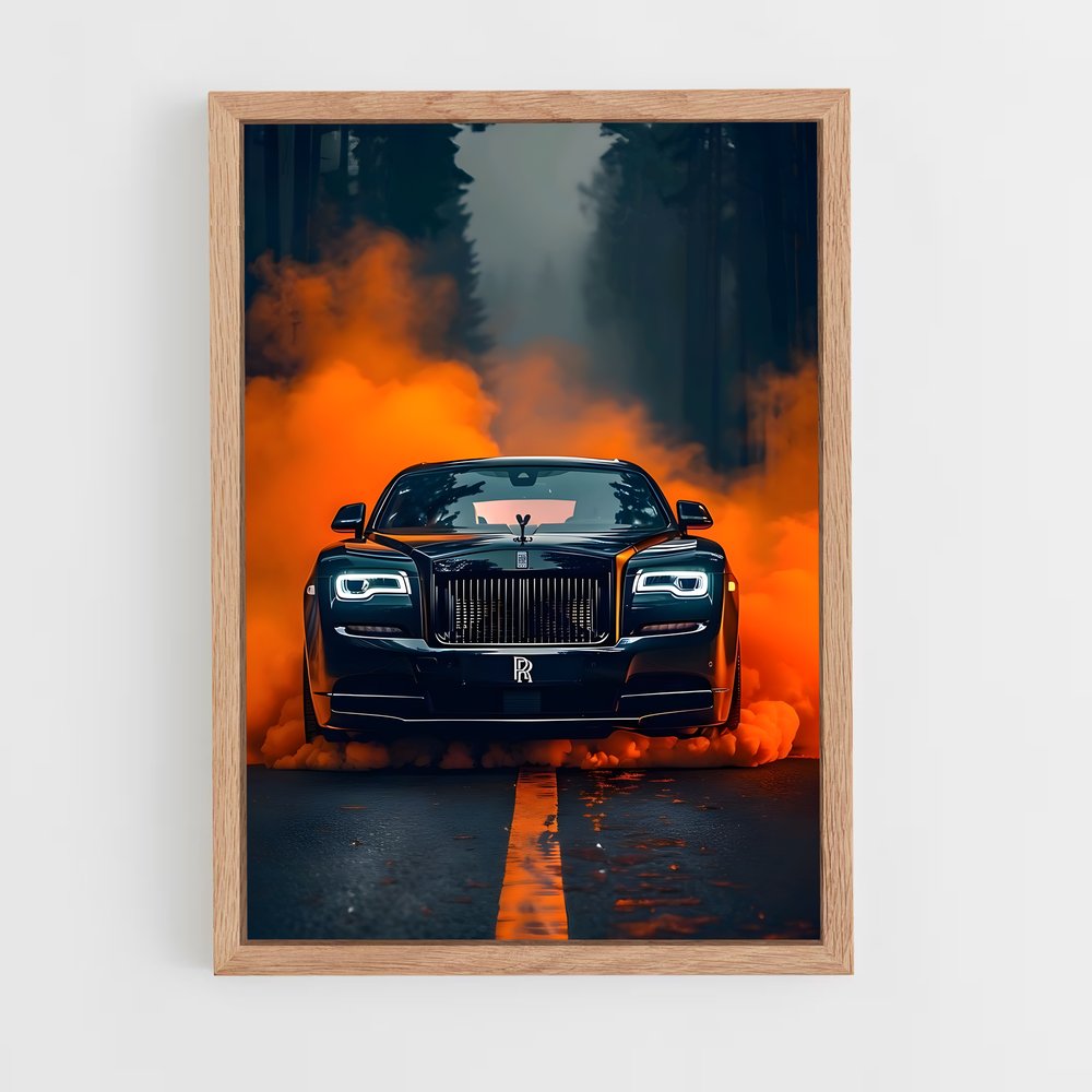 Poster Phantom de Fumée – affiche Rolls-Royce (vue 4)